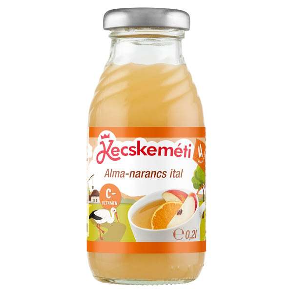 Kecskeméti alma - narancs ital 4 hónapos kortól - 200 ml