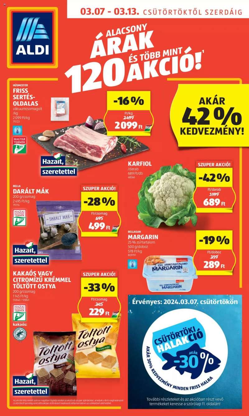 Aldi Akciós Újság Aldi 1 oldal