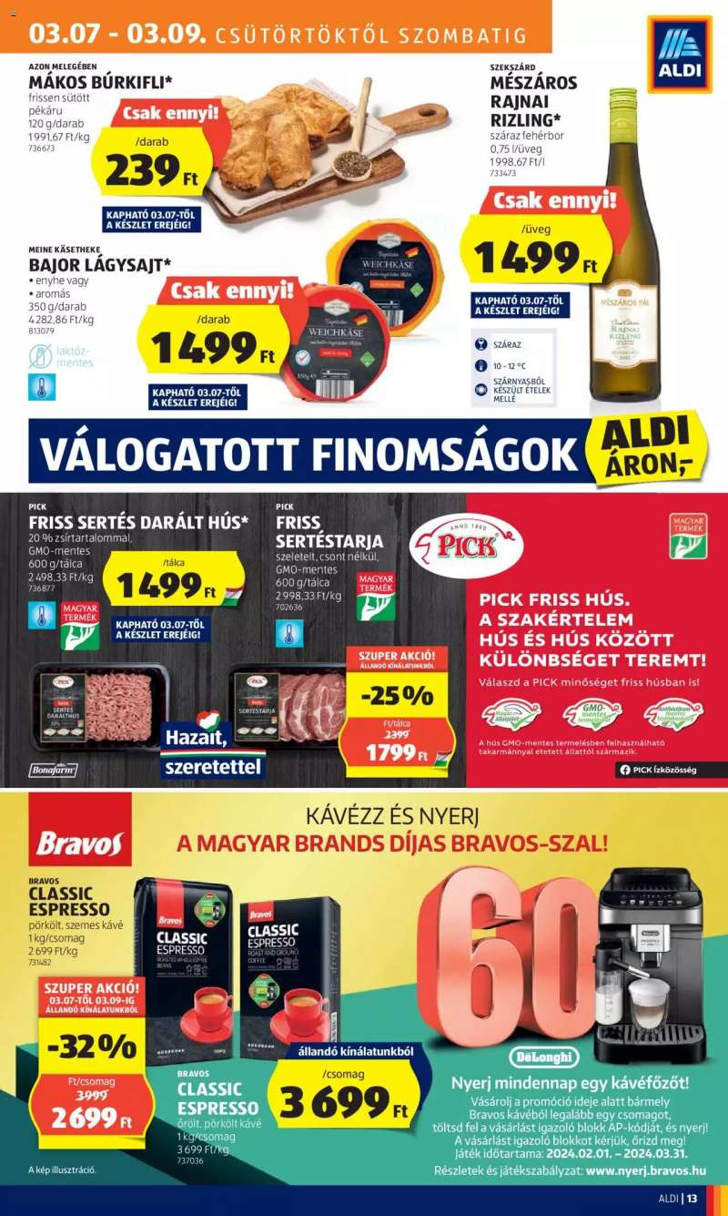 Aldi Akciós Újság Aldi 15 oldal