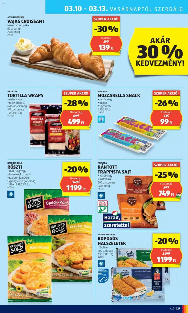 Aldi Akciós Újság Aldi 31 oldal