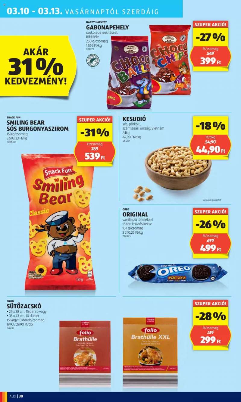 Aldi Akciós Újság Aldi 34 oldal