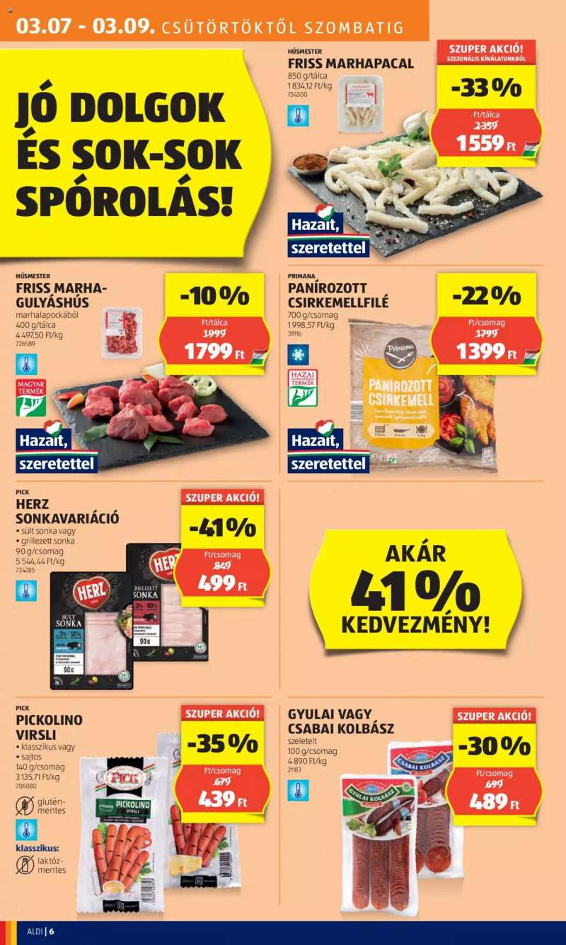 Aldi Akciós Újság Aldi 8 oldal