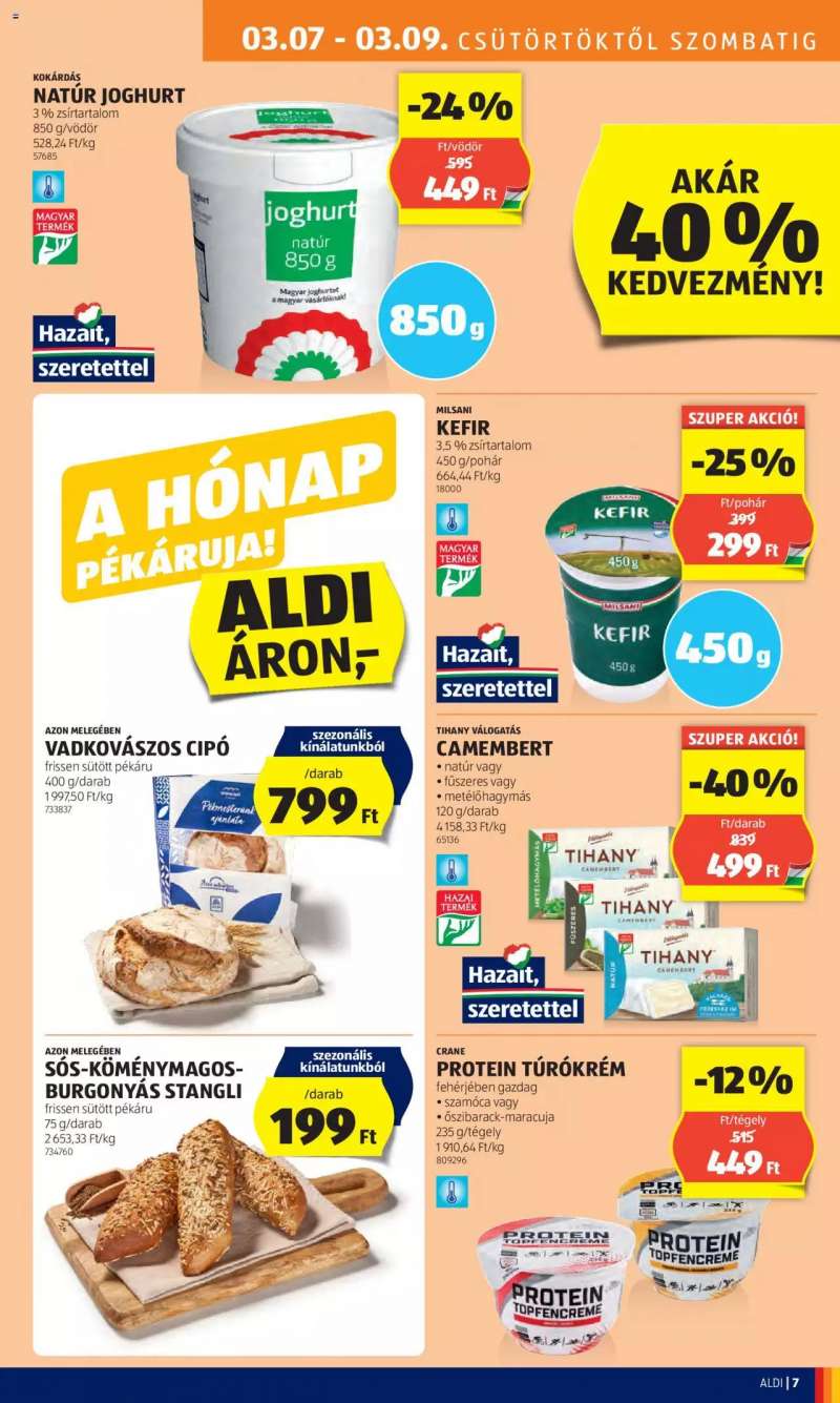 Aldi Akciós Újság Aldi 9 oldal