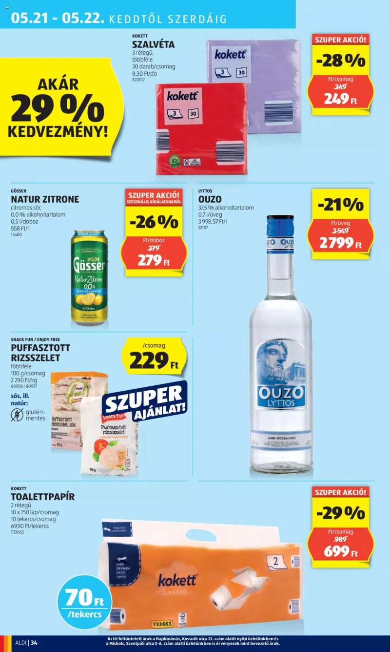 Aldi Akciós Újság Aldi 38 oldal