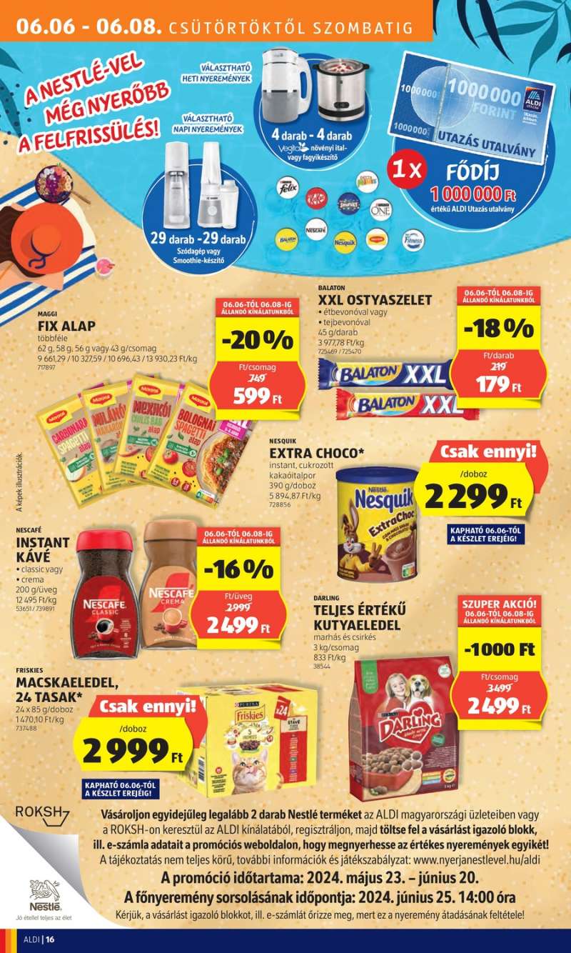 Aldi Akciós Újság 18 oldal