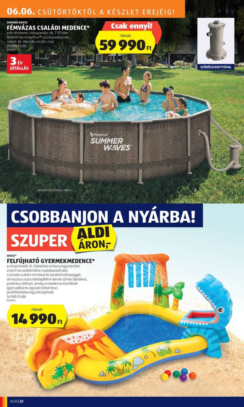 Aldi Akciós Újság 24 oldal