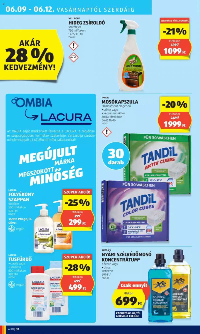 Aldi Akciós Újság Aldi 36 oldal