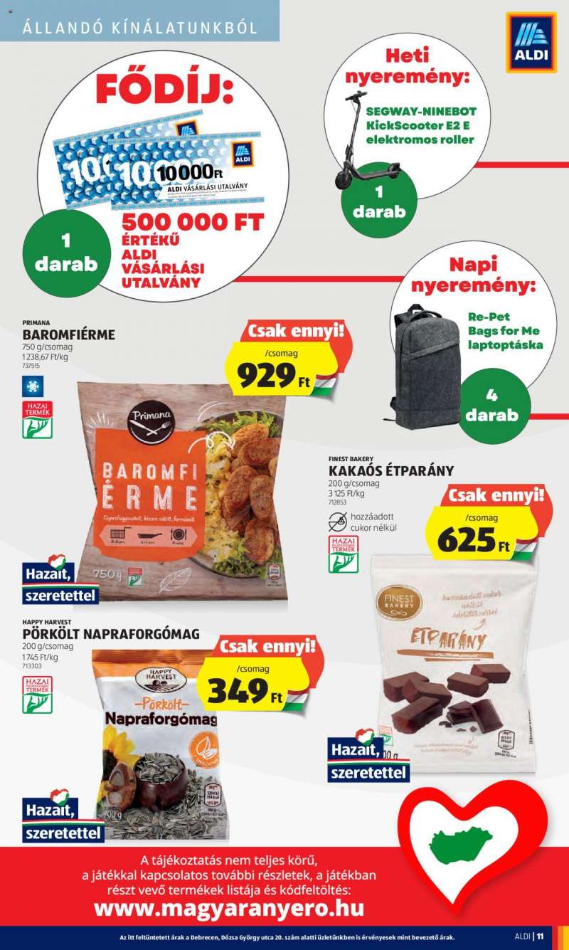 Aldi Akciós újság Aldi 13 oldal