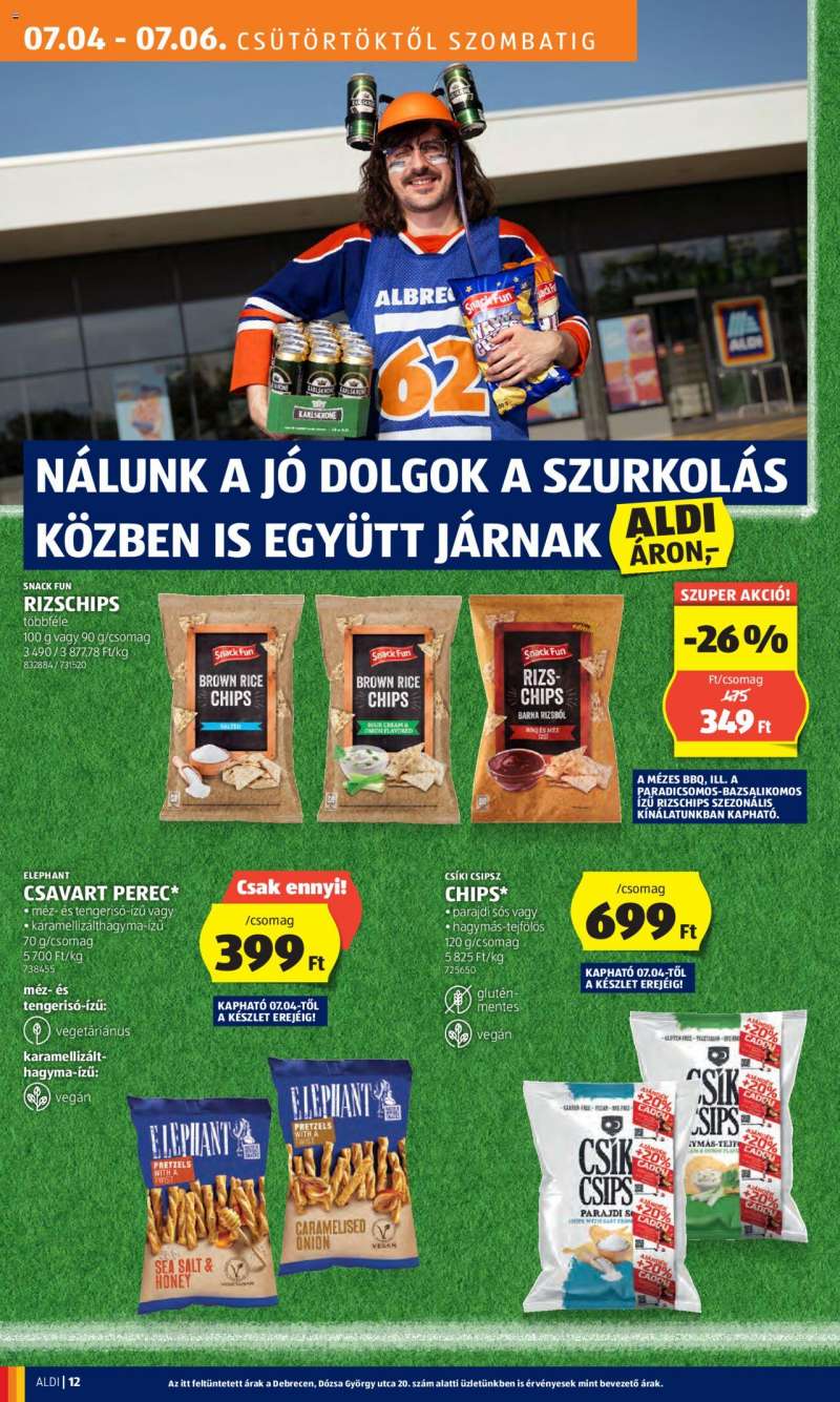 Aldi Akciós újság Aldi 14 oldal