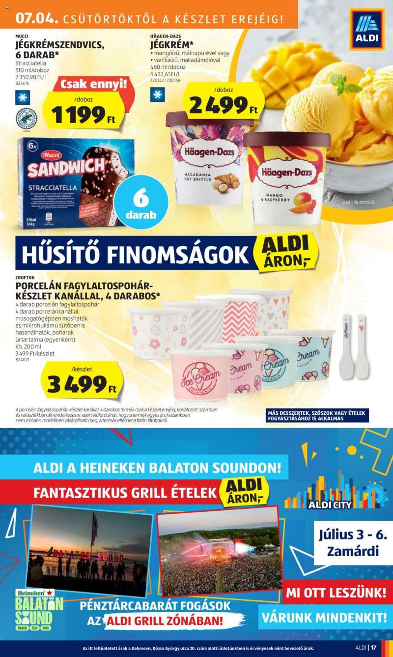 Aldi Akciós újság Aldi 19 oldal