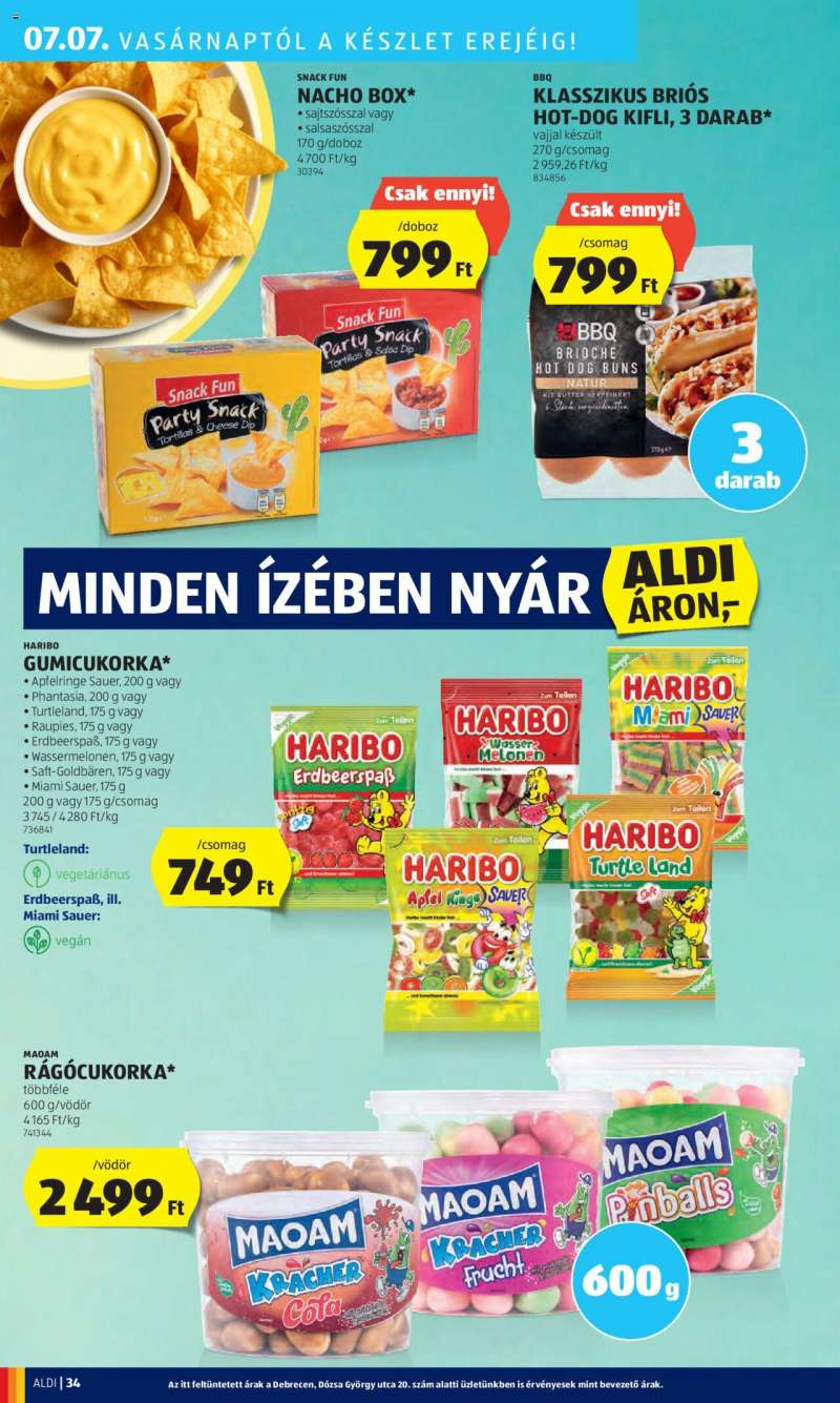 Aldi Akciós újság Aldi 38 oldal