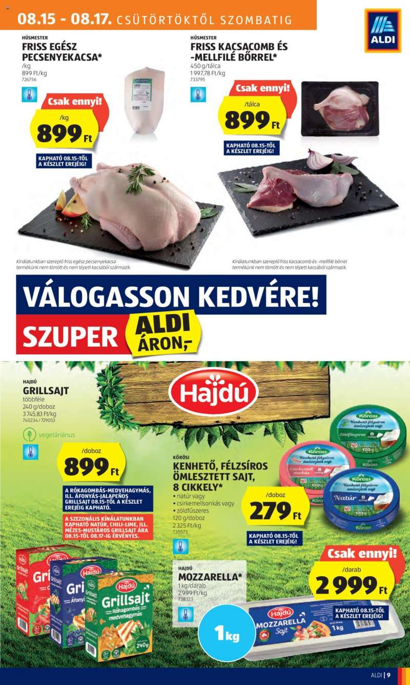 Aldi Akciós újság Aldi 13 oldal