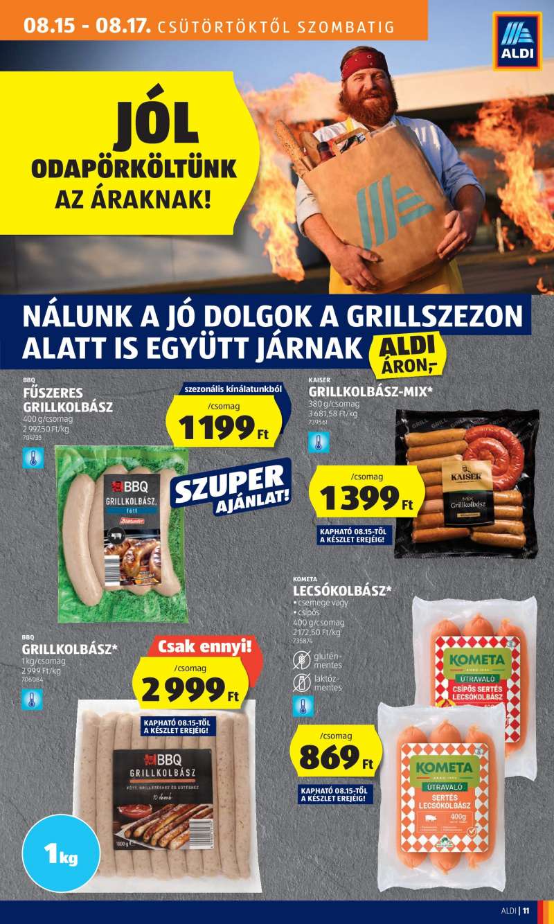 Aldi Akciós újság Aldi 15 oldal