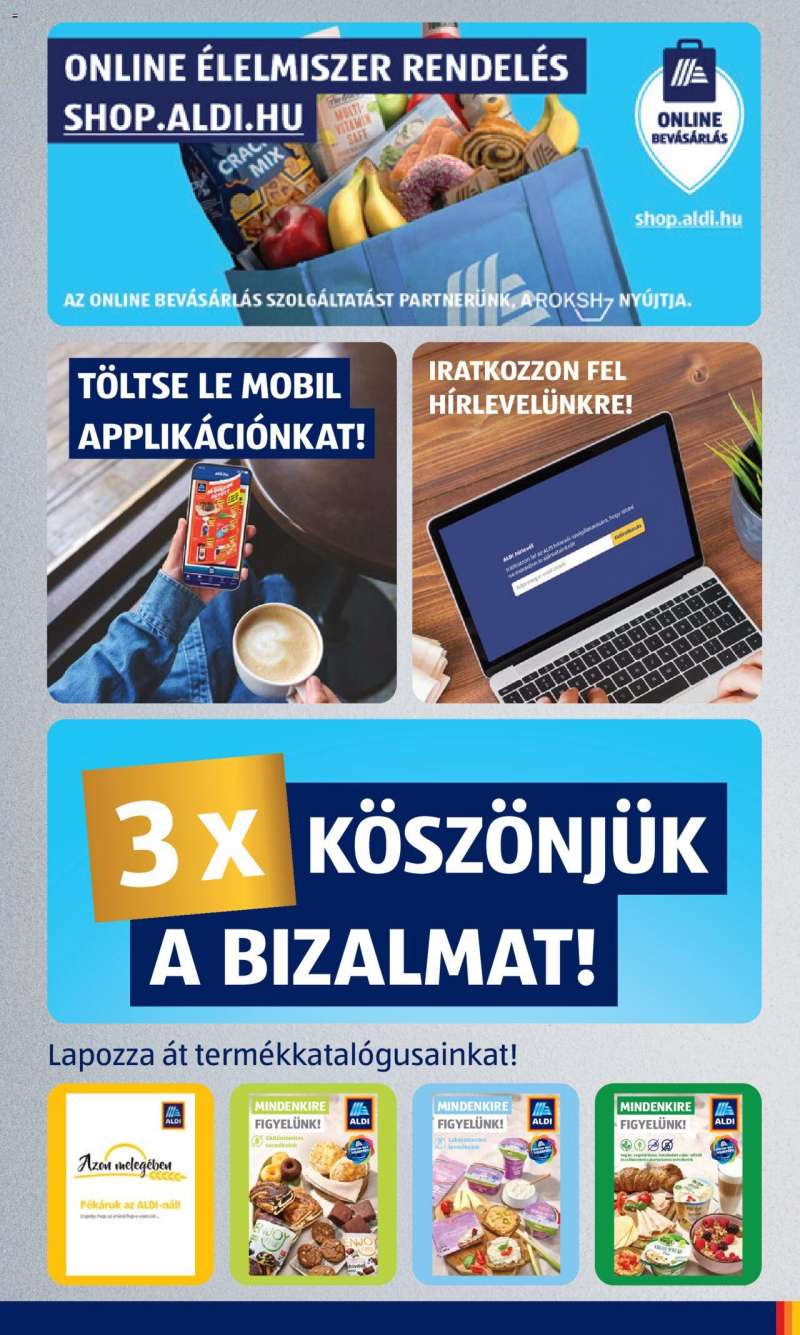 Aldi Akciós újság Aldi 3 oldal