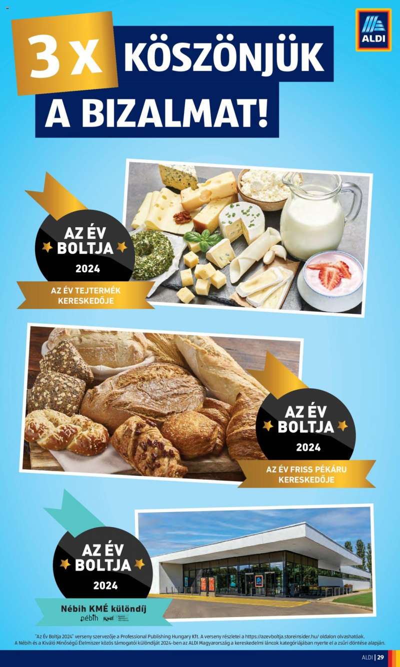 Aldi Akciós újság Aldi 35 oldal