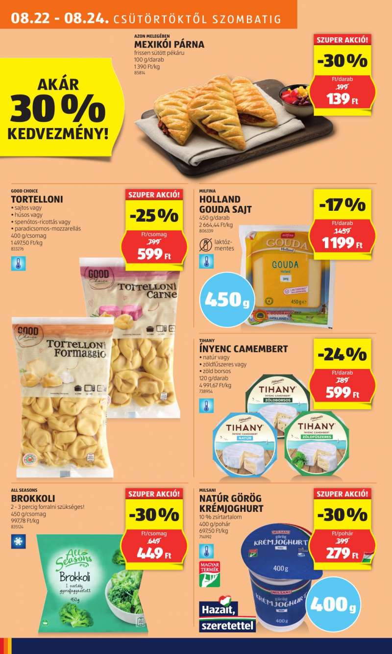 Aldi Akciós Újság 10 oldal