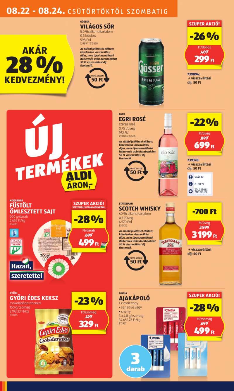 Aldi Akciós Újság 12 oldal