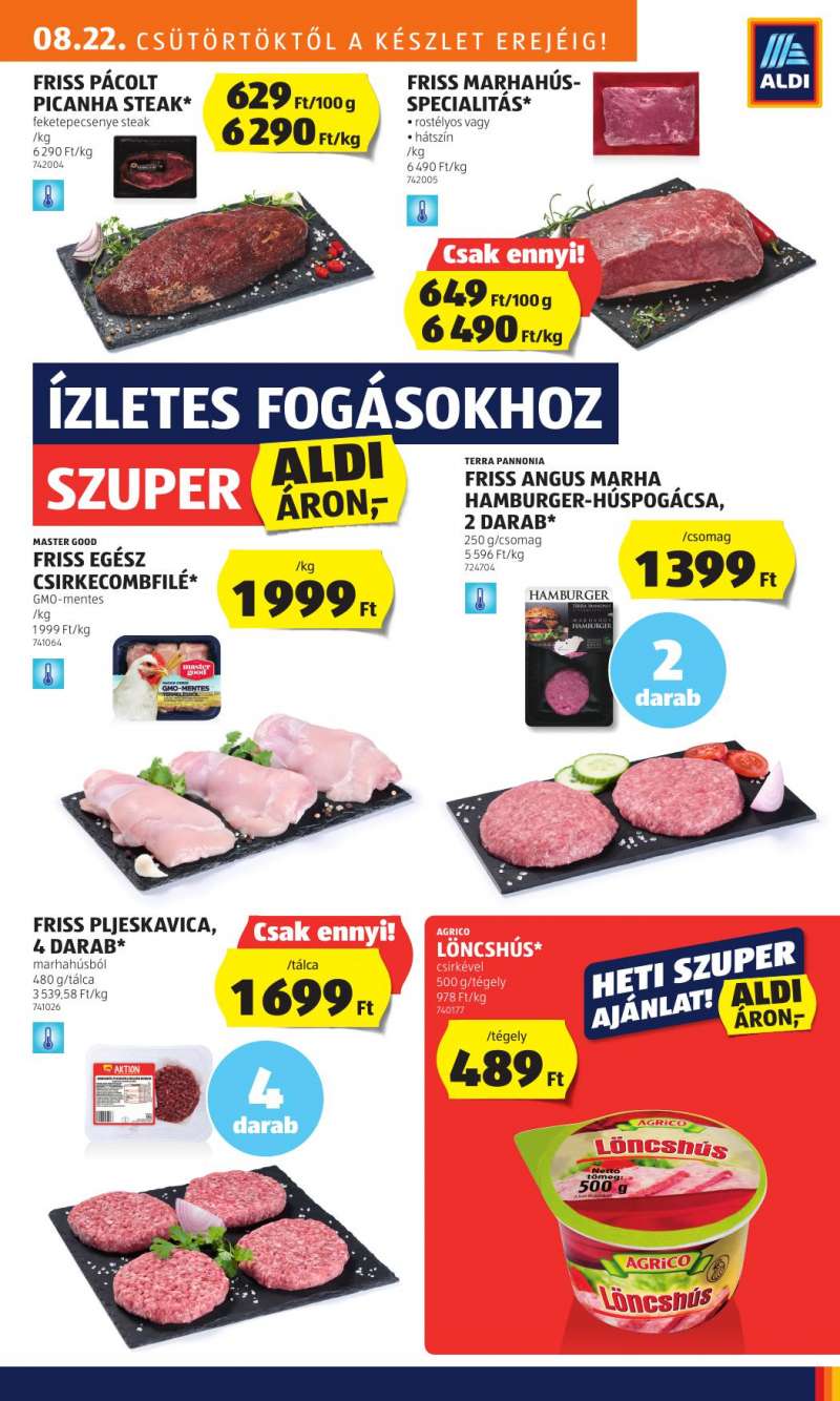 Aldi Akciós Újság 13 oldal