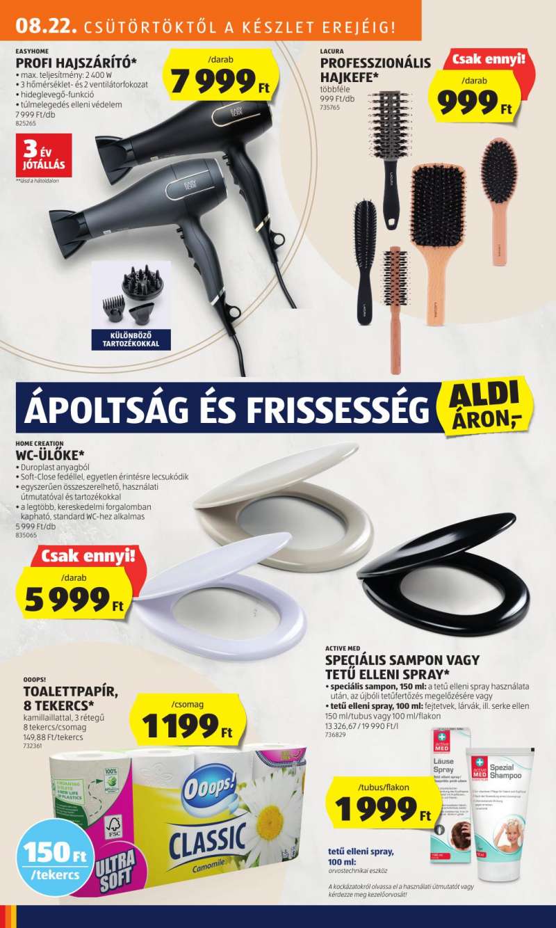 Aldi Akciós Újság 20 oldal