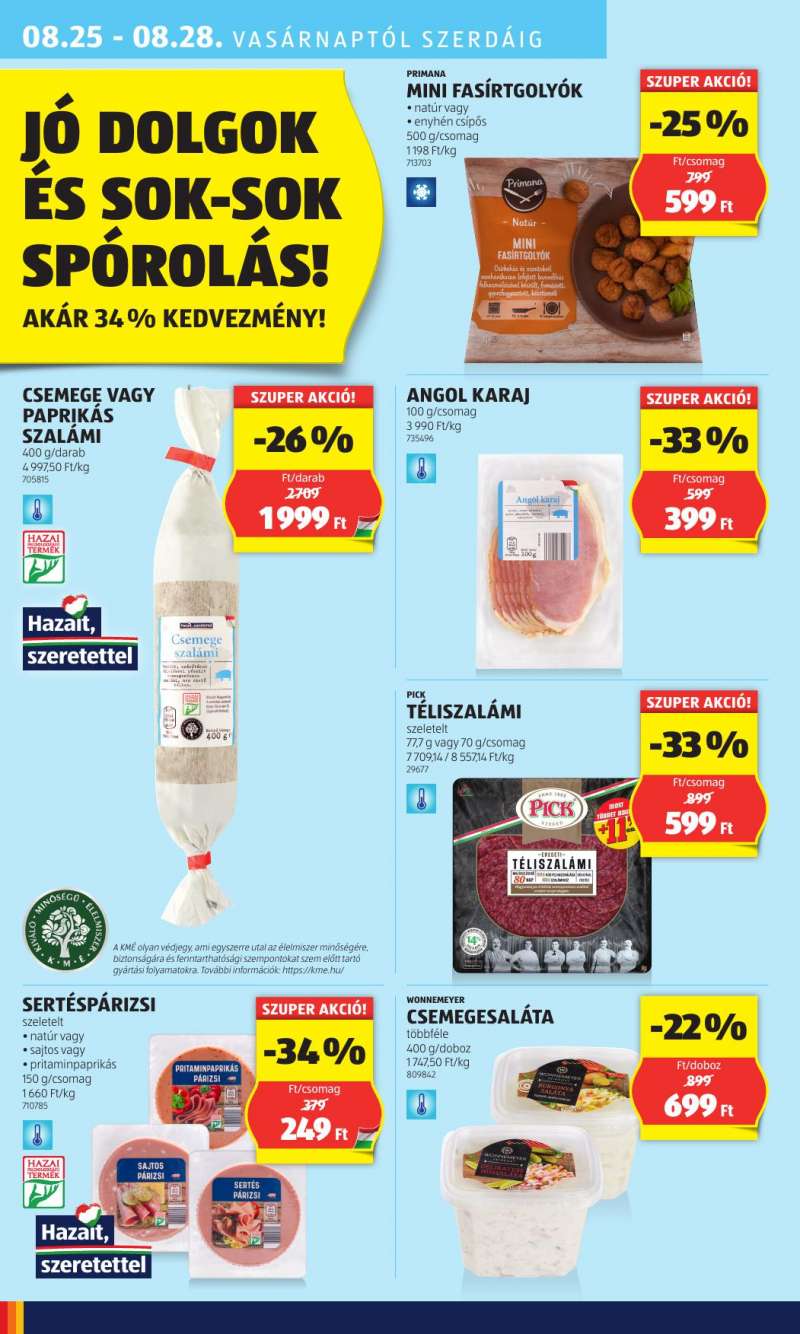 Aldi Akciós Újság 28 oldal