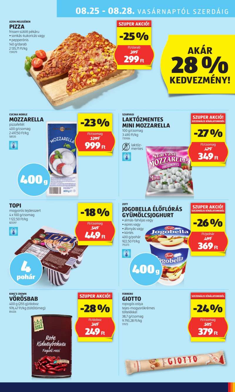 Aldi Akciós Újság 29 oldal