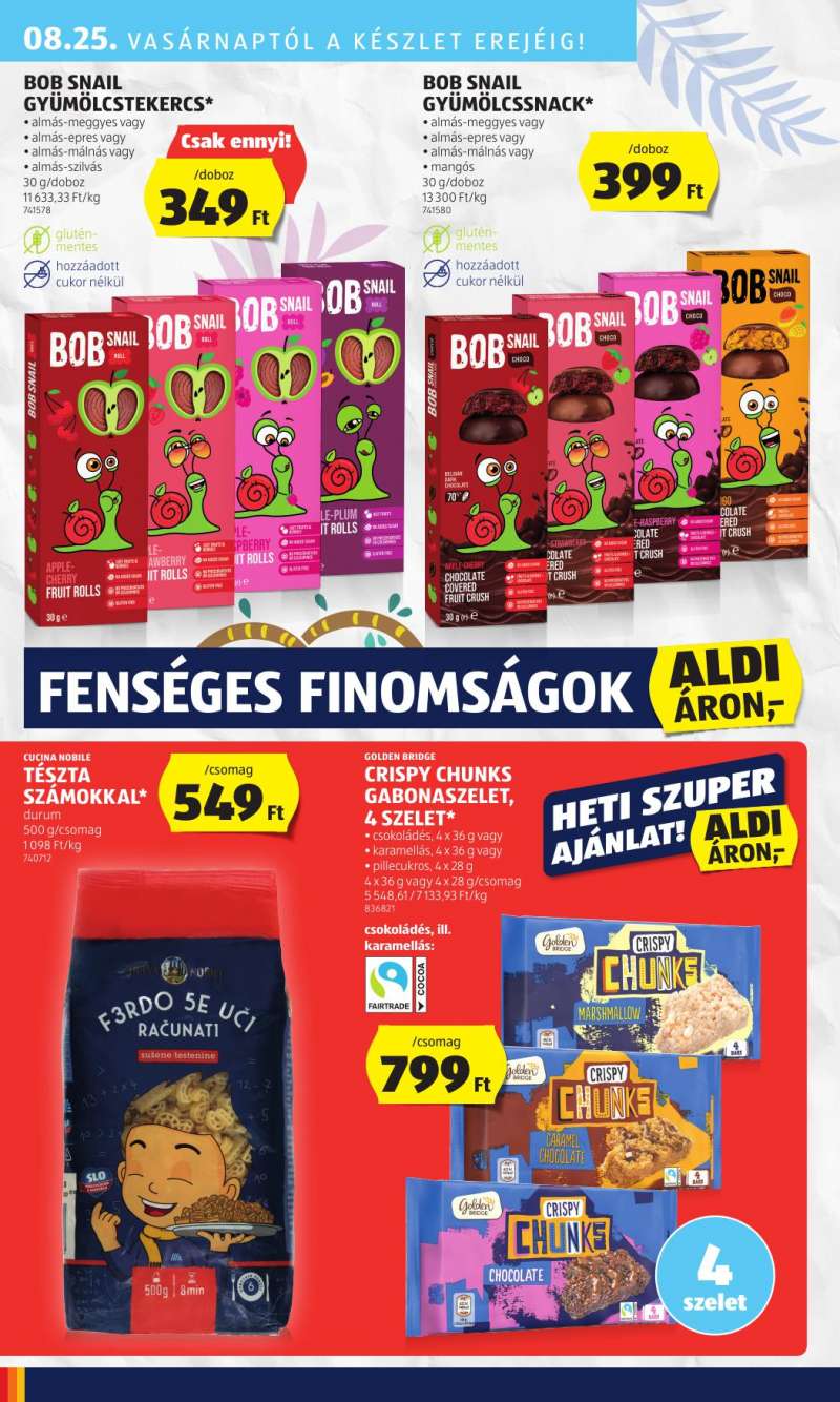 Aldi Akciós Újság 34 oldal