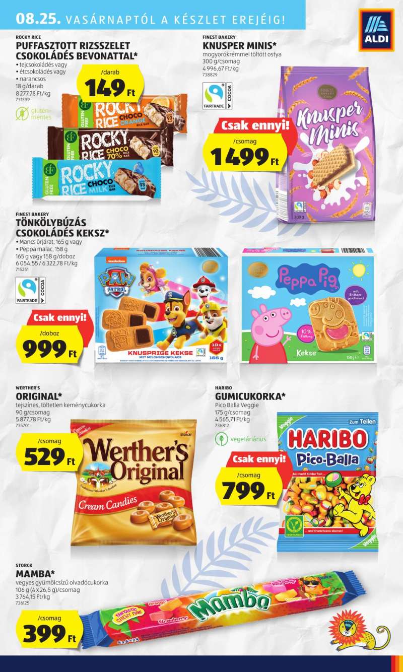 Aldi Akciós Újság 35 oldal