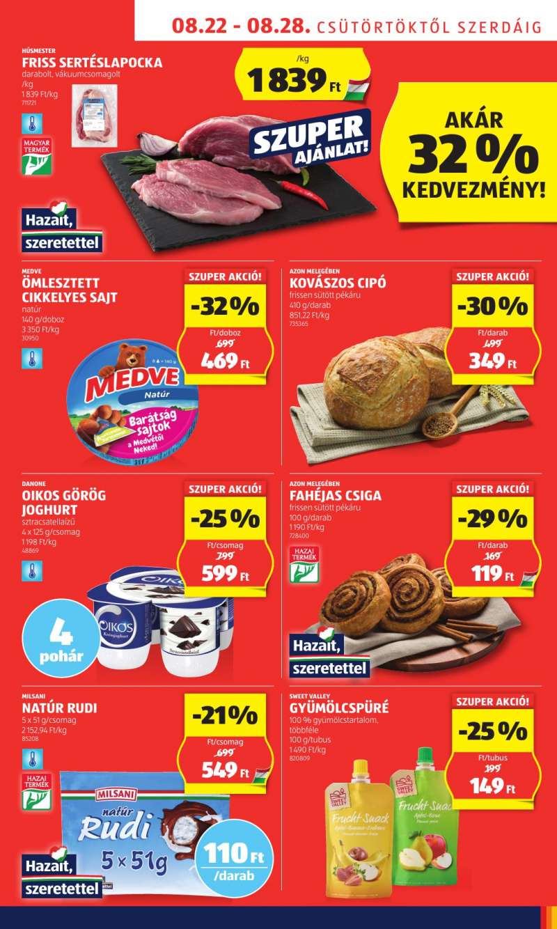 Aldi Akciós Újság 7 oldal