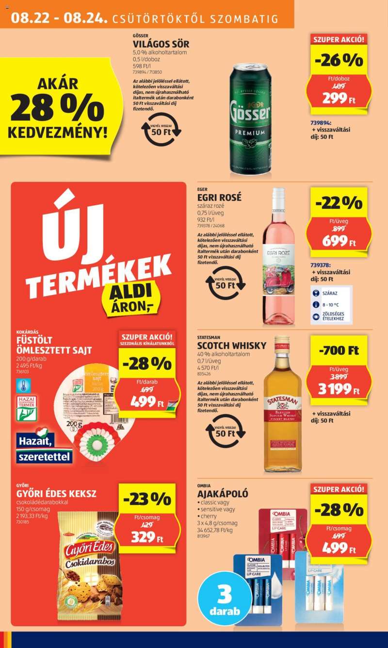 Aldi Akciós újság Aldi 12 oldal