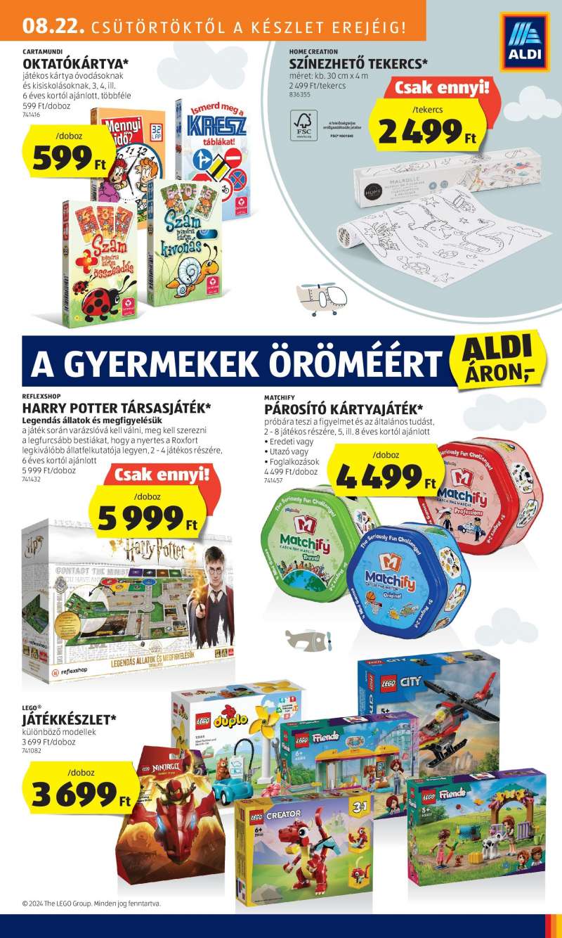 Aldi Akciós újság Aldi 17 oldal