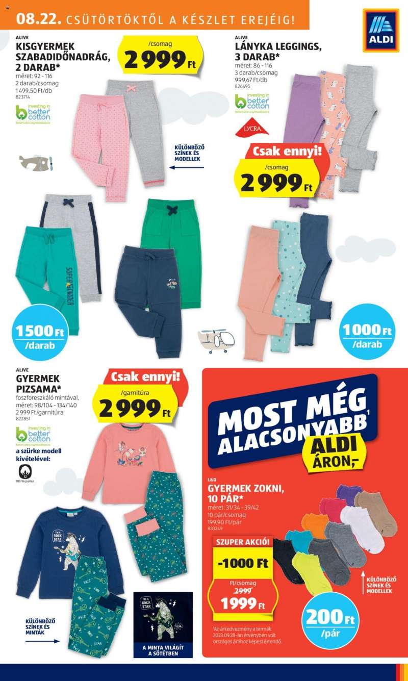 Aldi Akciós újság Aldi 19 oldal