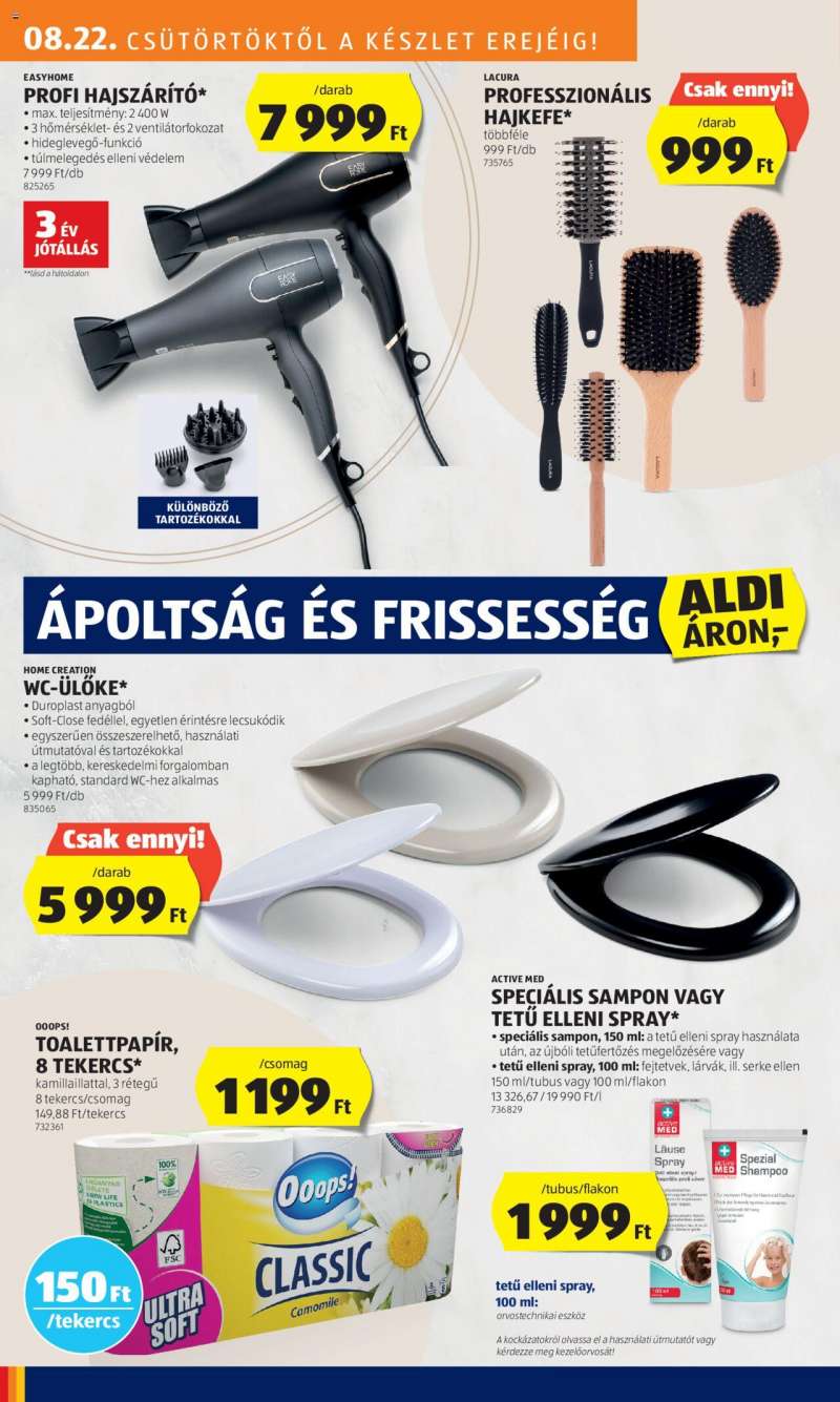 Aldi Akciós újság Aldi 20 oldal