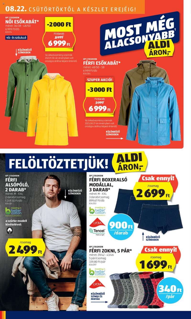 Aldi Akciós újság Aldi 24 oldal