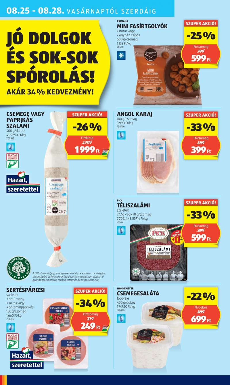 Aldi Akciós újság Aldi 28 oldal