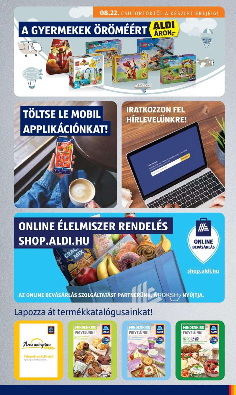 Aldi Akciós újság Aldi 3 oldal