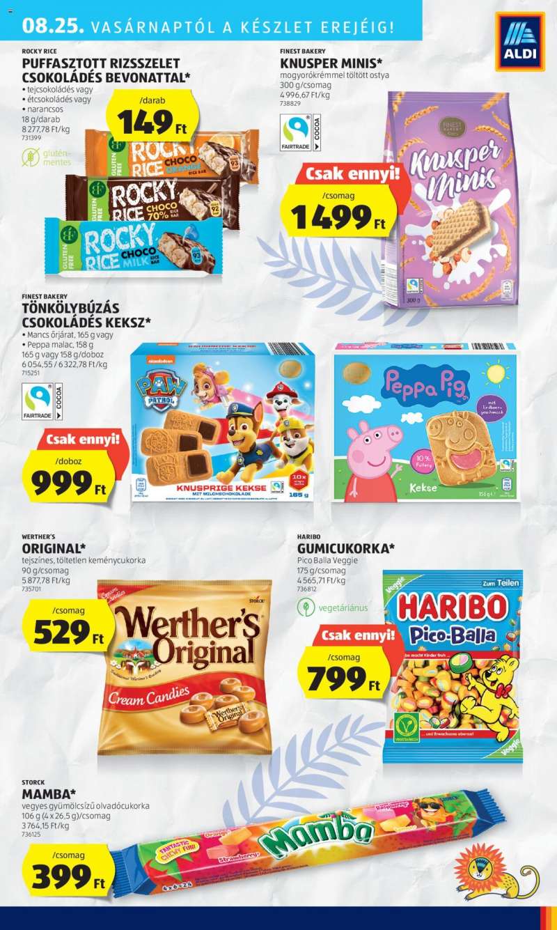 Aldi Akciós újság Aldi 35 oldal