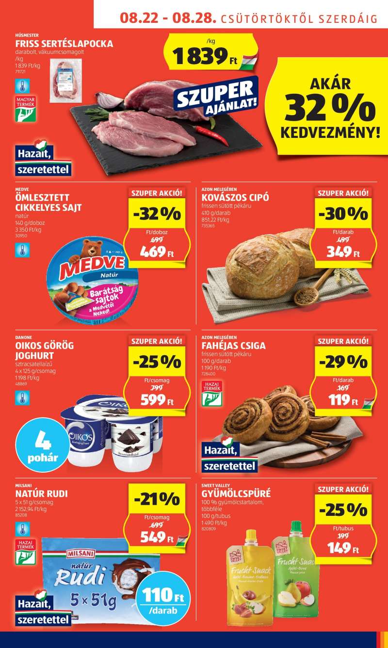 Aldi Akciós újság Aldi 7 oldal