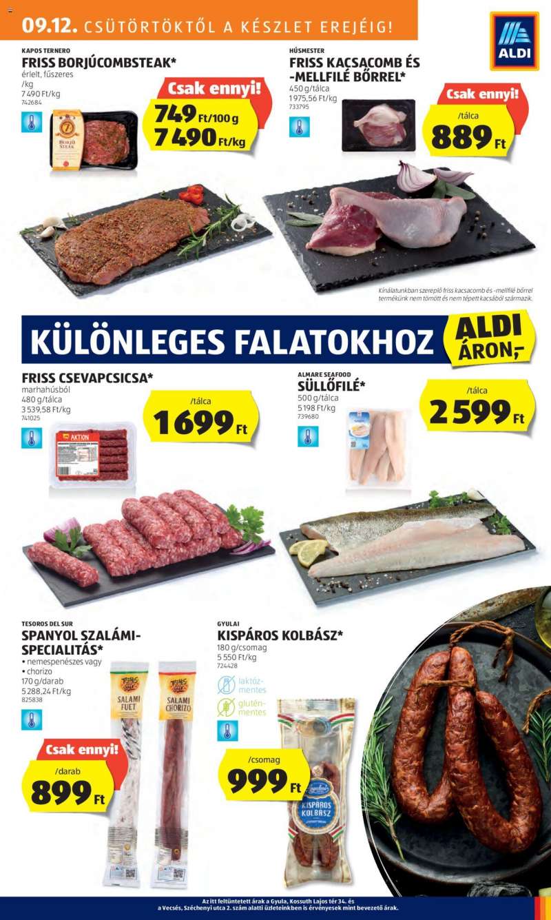 Aldi Akciós újság Aldi 11 oldal