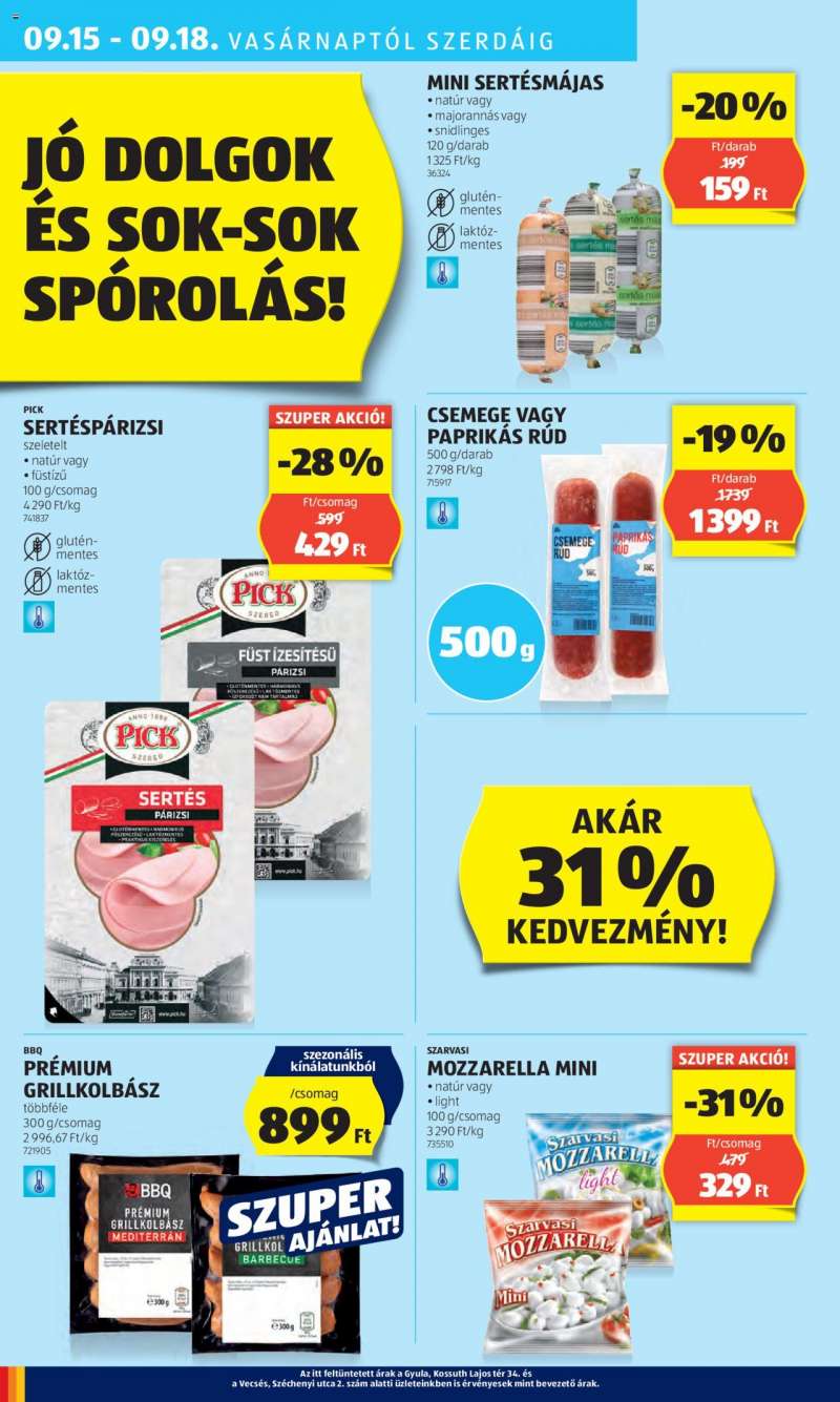 Aldi Akciós újság Aldi 30 oldal