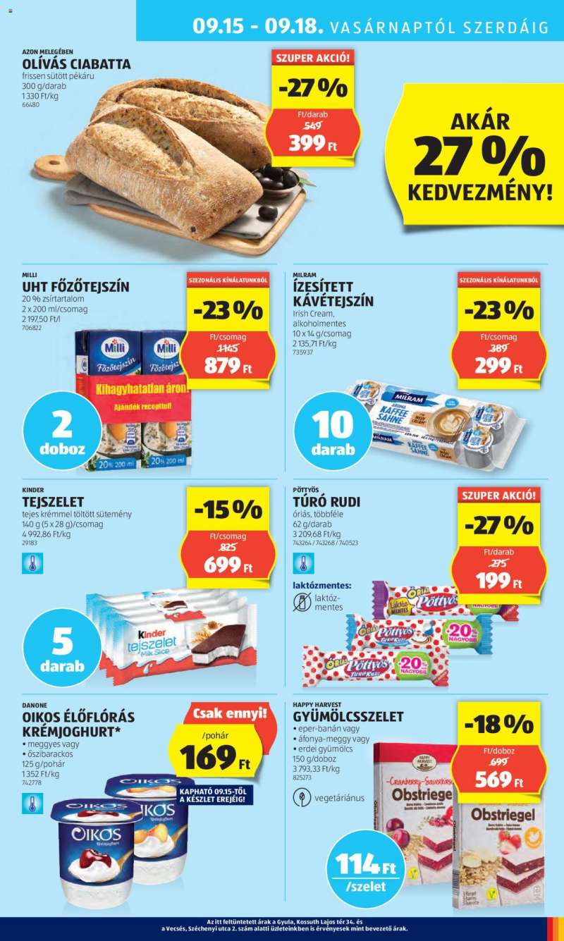 Aldi Akciós újság Aldi 31 oldal