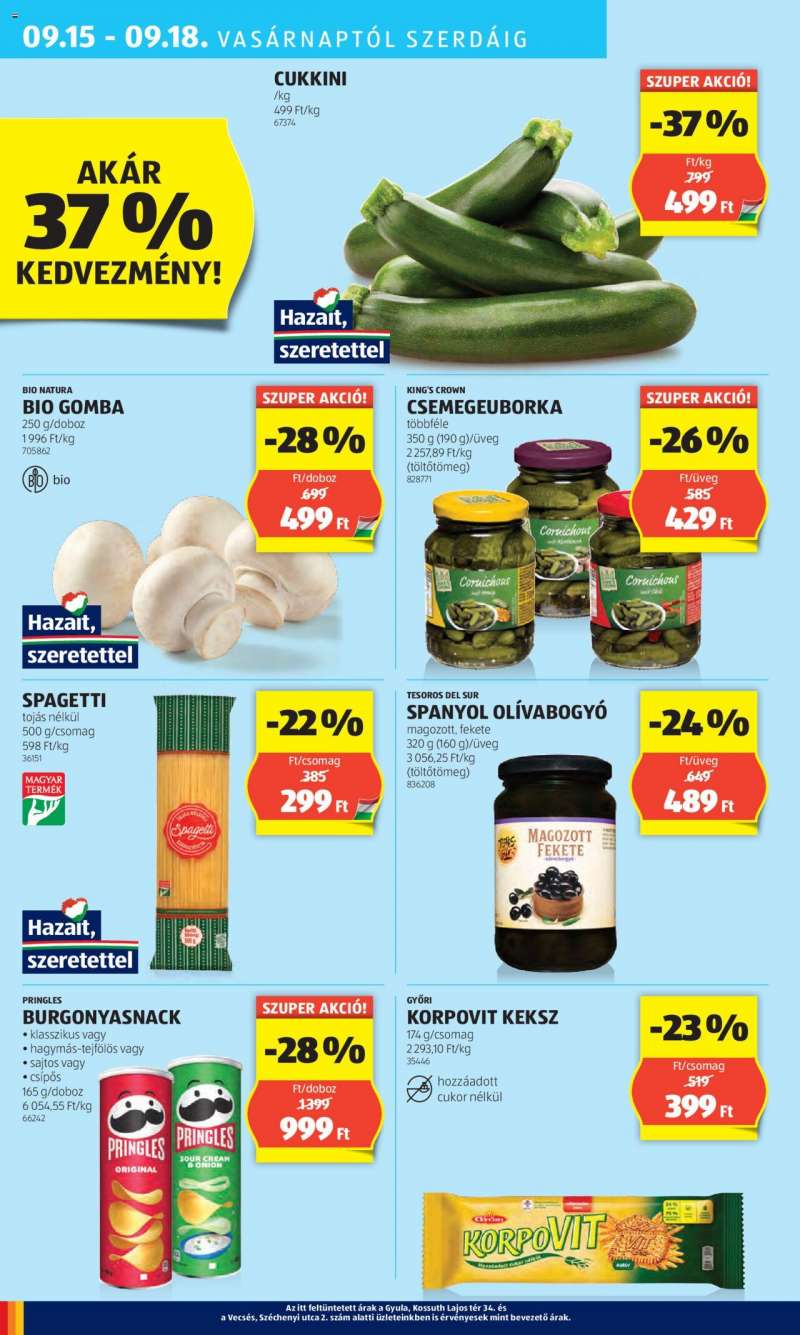 Aldi Akciós újság Aldi 32 oldal