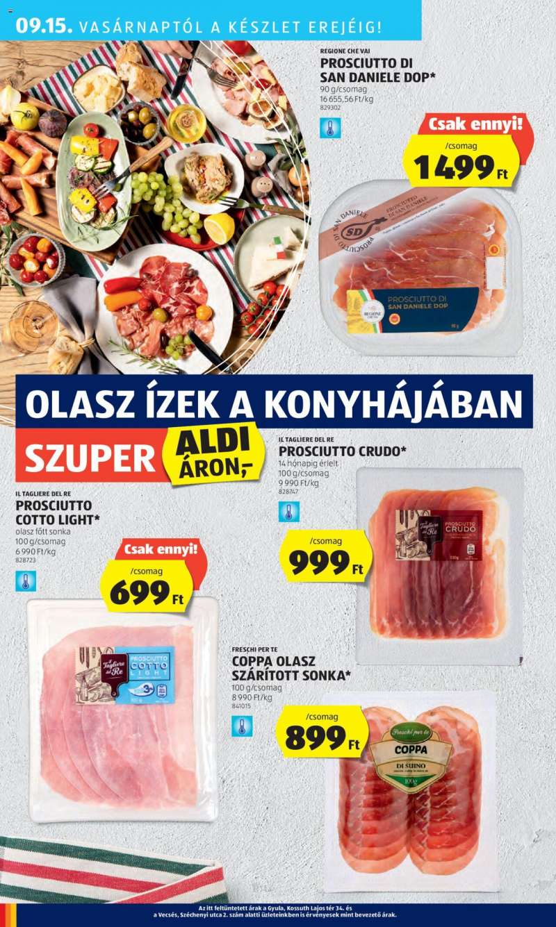 Aldi Akciós újság Aldi 36 oldal