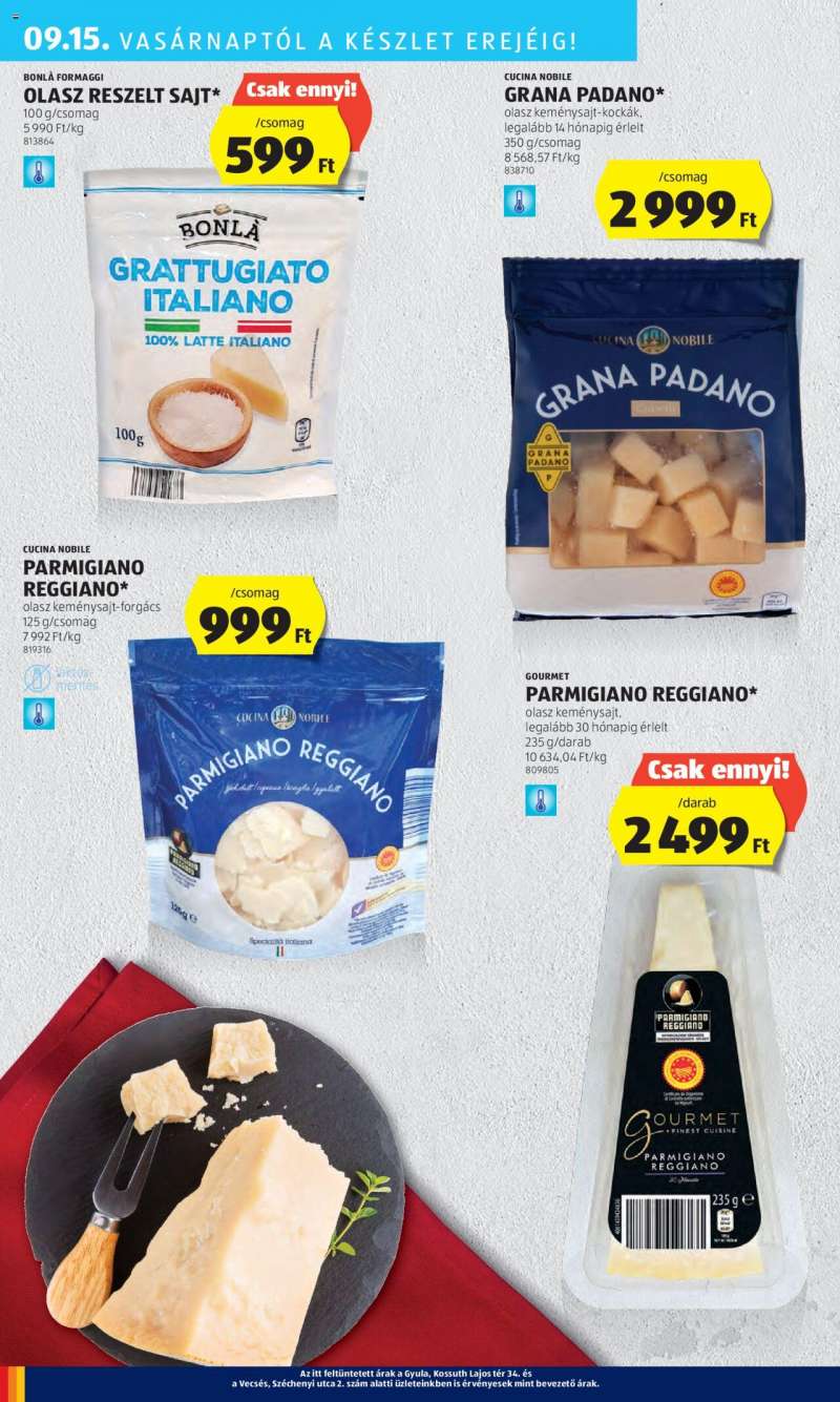 Aldi Akciós újság Aldi 38 oldal