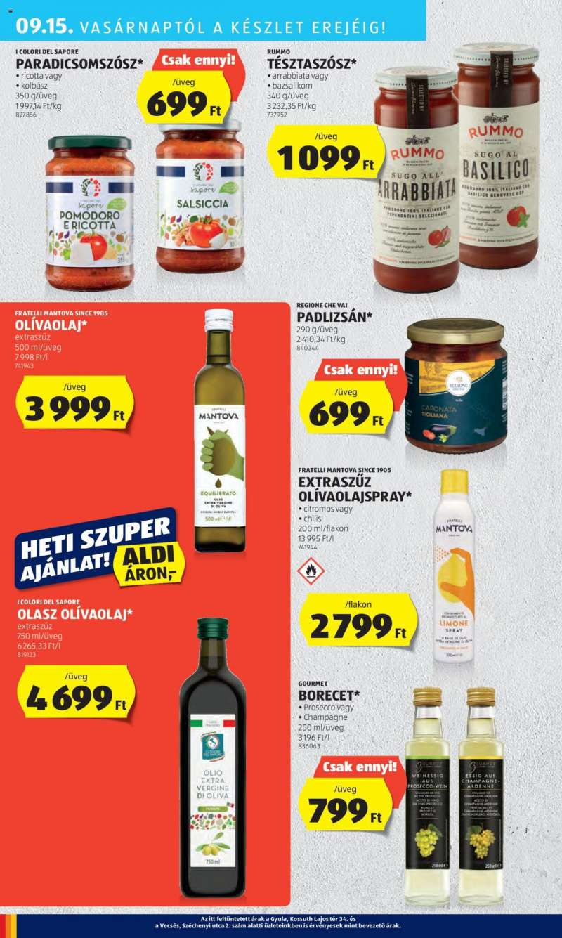 Aldi Akciós újság Aldi 40 oldal