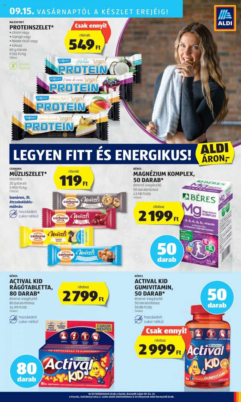 Aldi Akciós újság Aldi 43 oldal