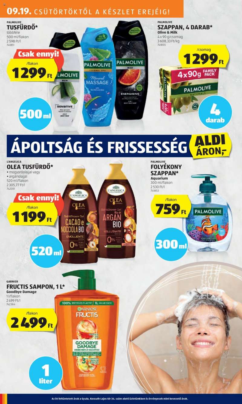 Aldi Akciós újság Aldi 18 oldal