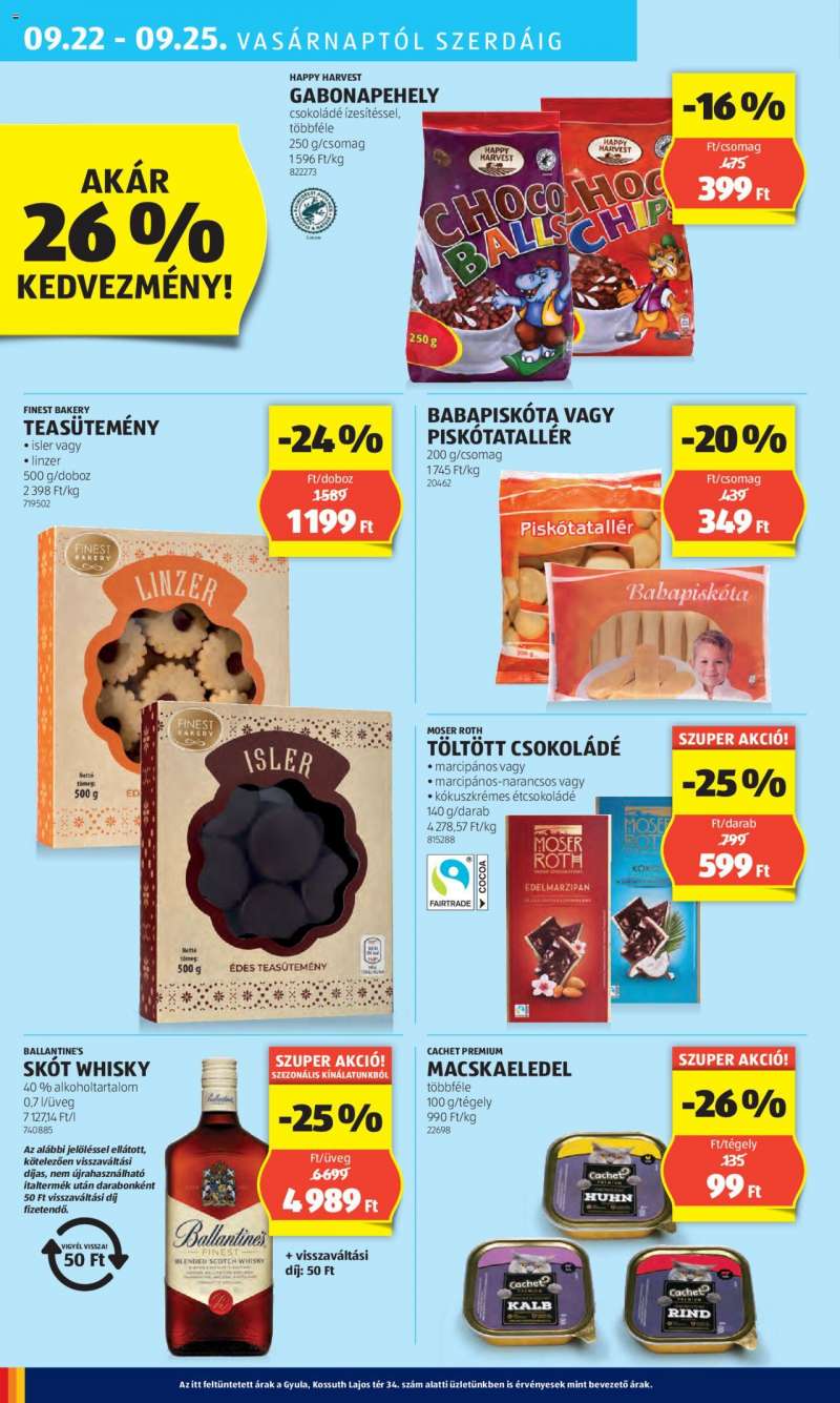 Aldi Akciós újság Aldi 28 oldal