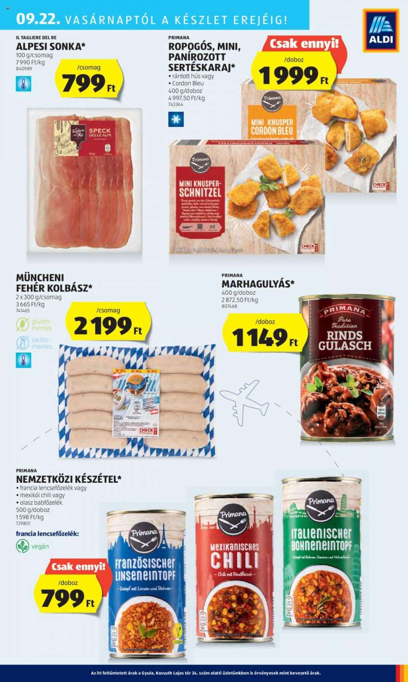 Aldi Akciós újság Aldi 31 oldal