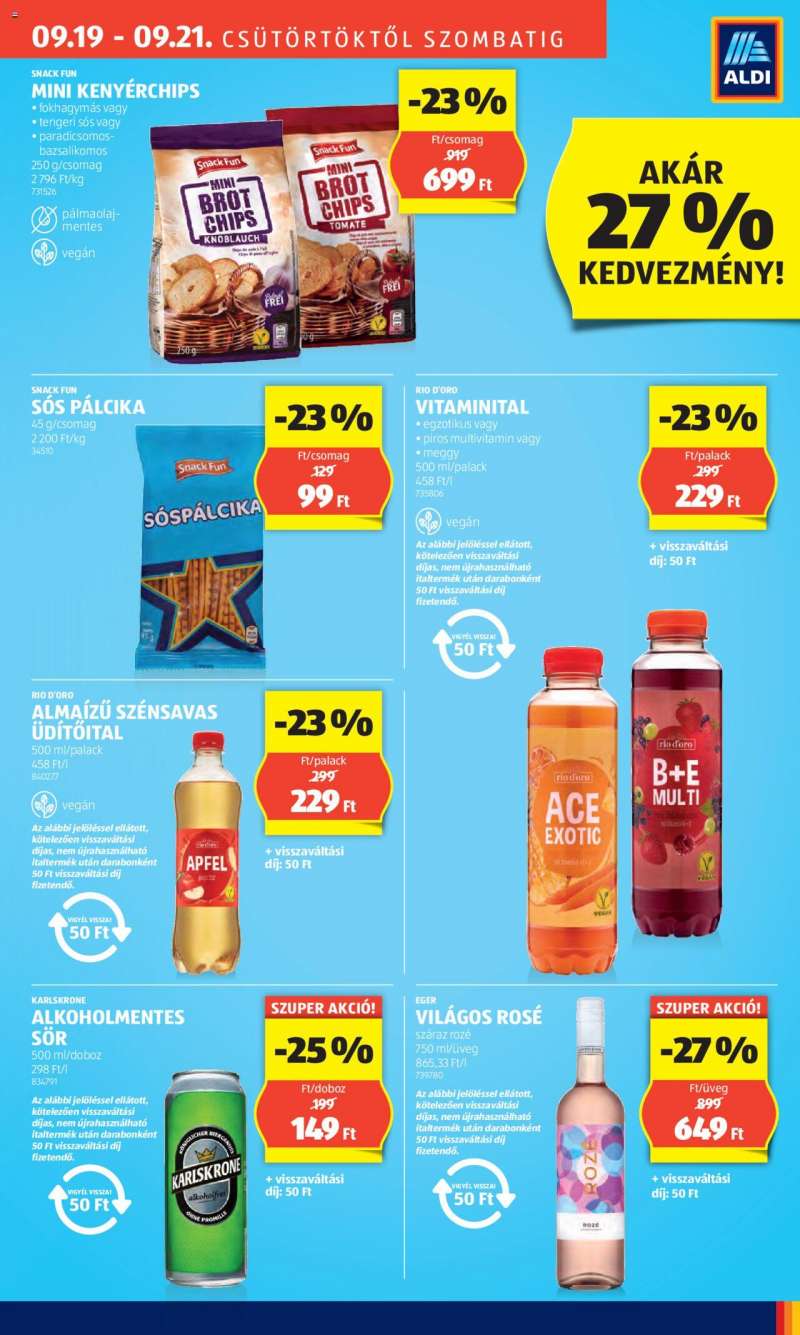 Aldi Nyitási ajánlatok / Budapest 5 oldal