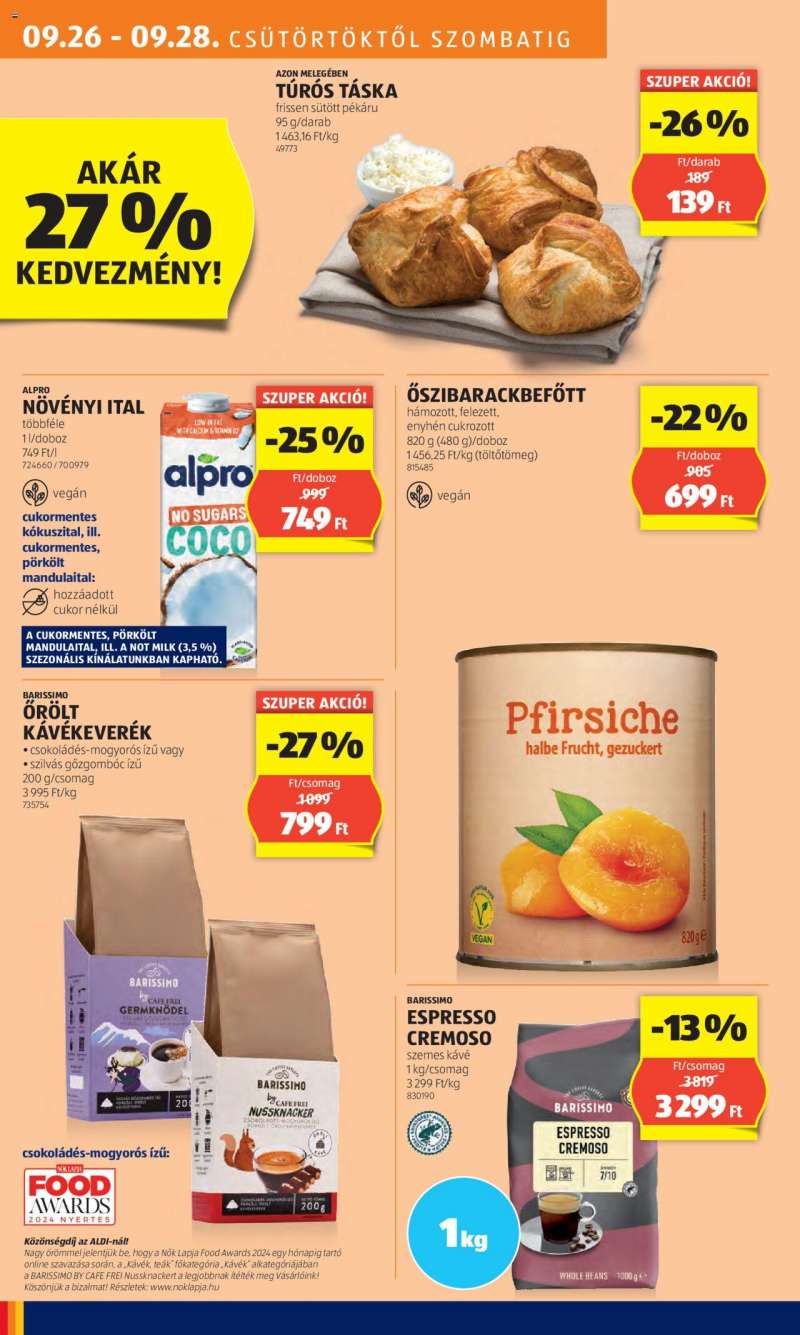 Aldi Akciós újság Aldi 12 oldal